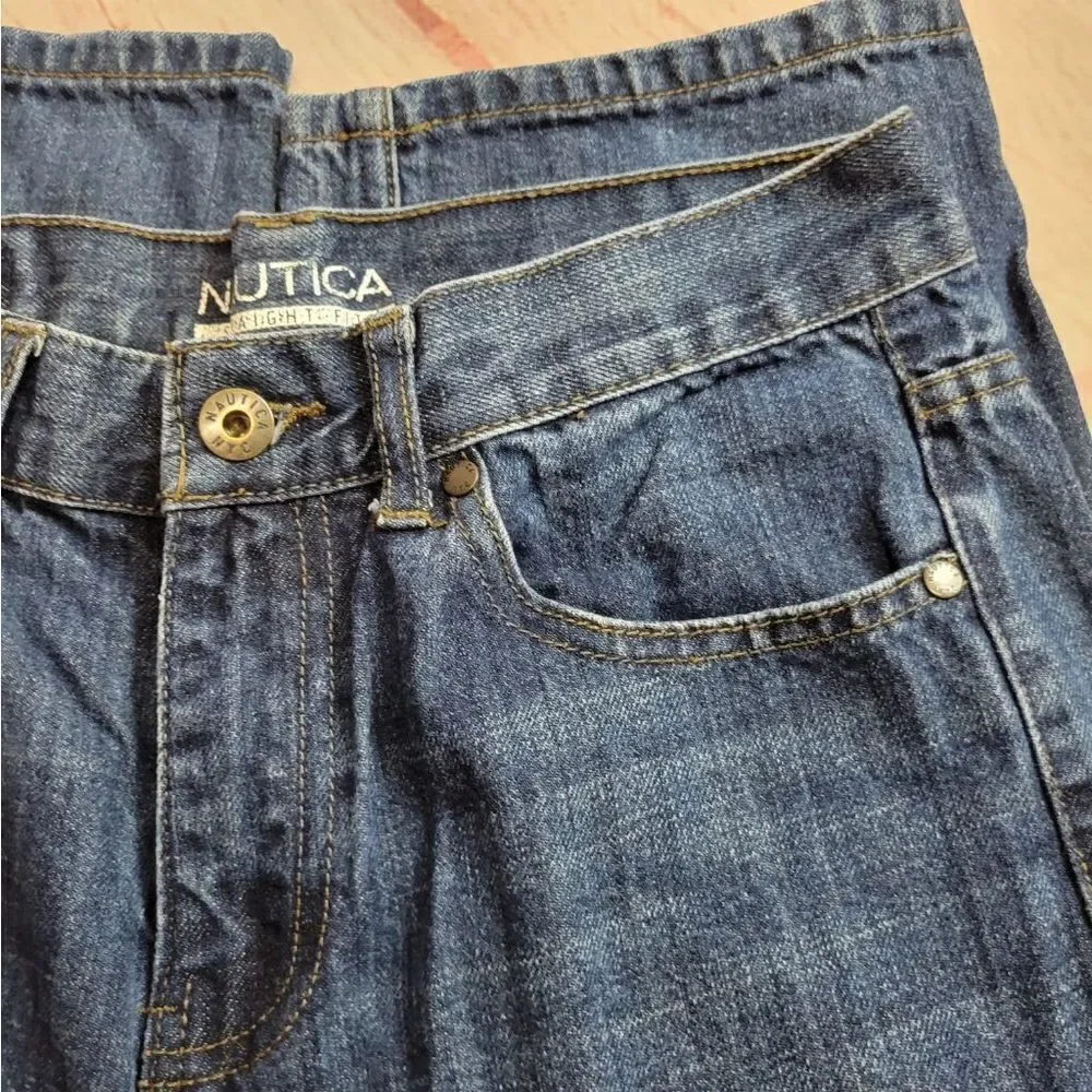 Nautica straight fit jeans 14